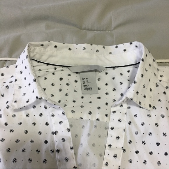 H&M patterned button down, 12 - Picture 4 of 6